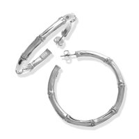 Orecchini Giovanni Raspini Donna Bambù in Argento 10653